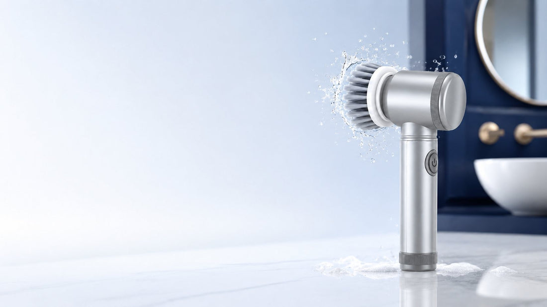 Nettoyer sa salle de bain rapidement avec la brosse électrique Klyn