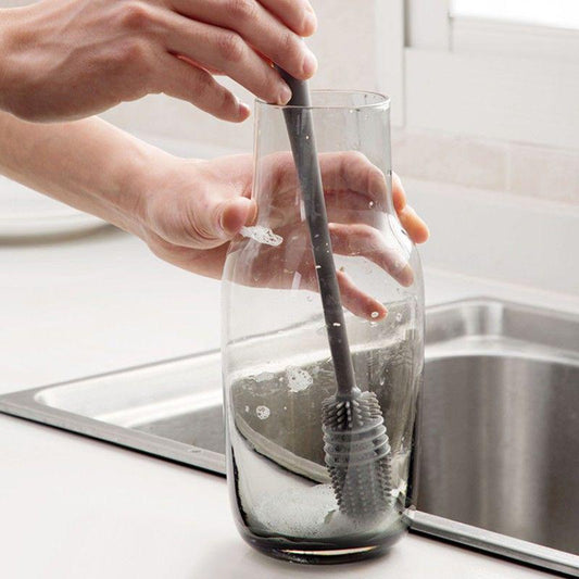 Brosse à bouteille longue manche pour la cuisine
