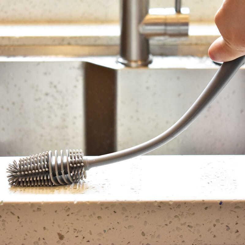 Brosse goupillon pour biberon et bouteille