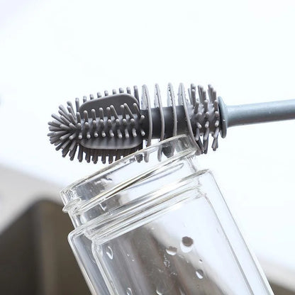 Brosse pour laver l'intérieur d'une bouteille
