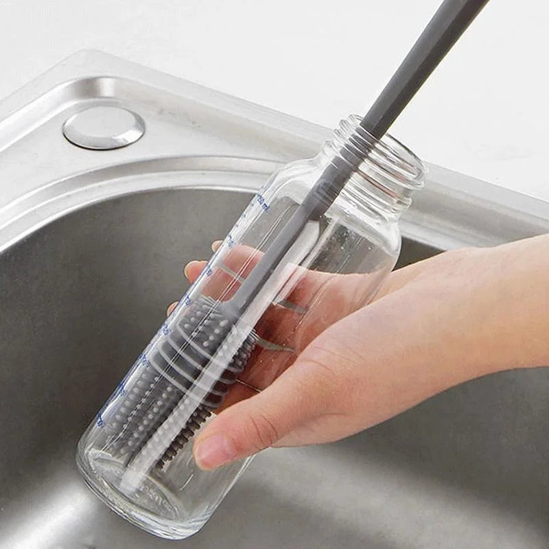 Brosse de nettoyage en silicone pour gourde