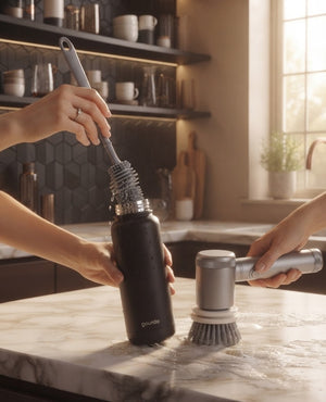 Pack Duo Klyn — Brosse Électrique + Brosse à Gourdes
