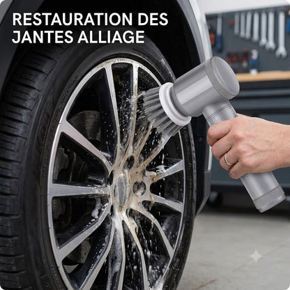 Brosse électrique de nettoyage multi-surfaces